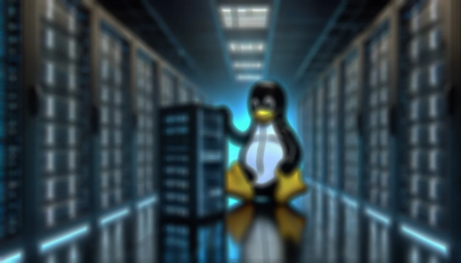 Serverraum Motiv